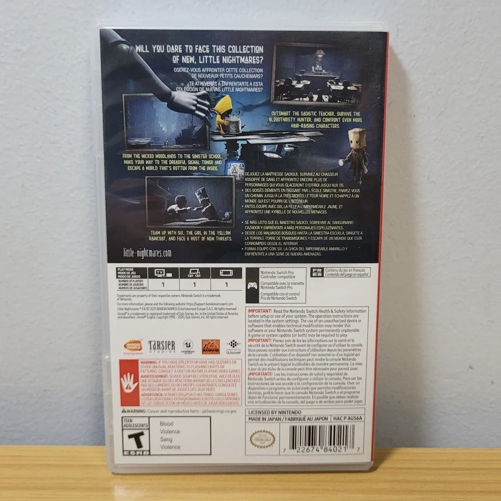 Nintendo little nightmares